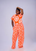 ADAKU PANT SET ORANGE
