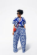 ADAKU PANT SET BLUE