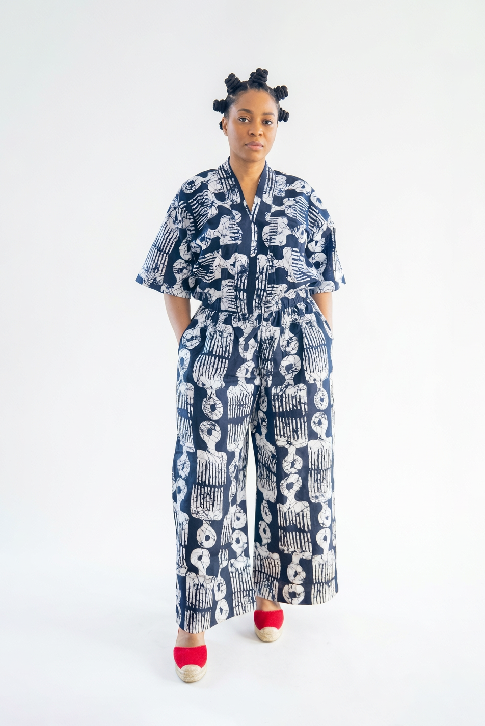 EFURU PANT SET BLACK