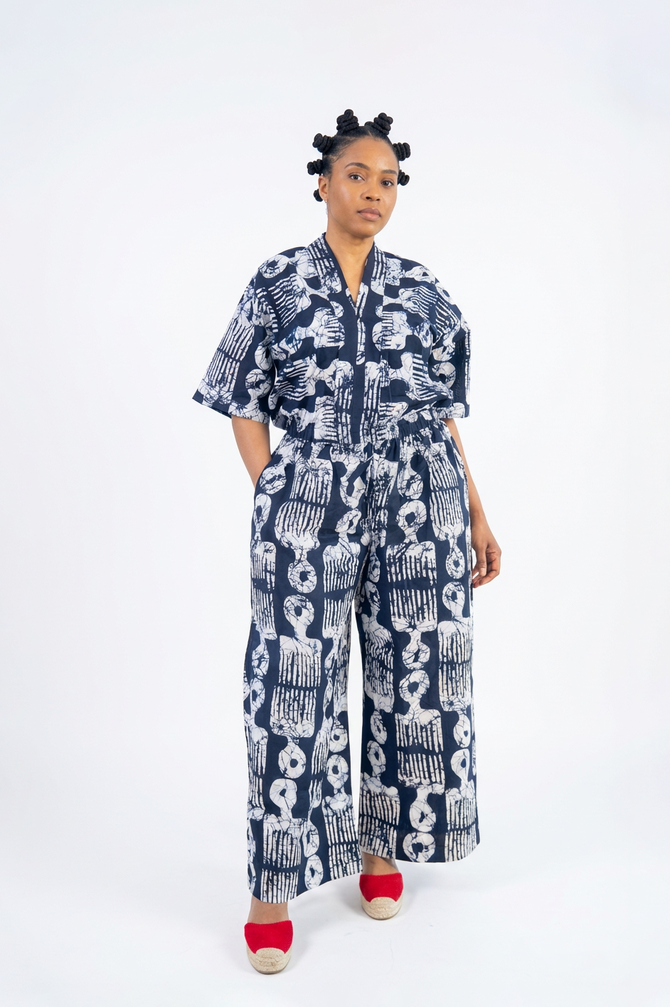 EFURU PANT SET BLACK