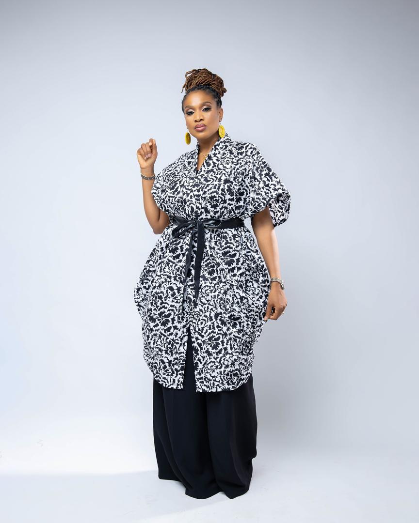 OFURE KIMONO DRESS